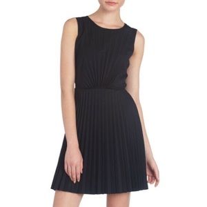 DKNY Accordion-Pleated Sheath Dress